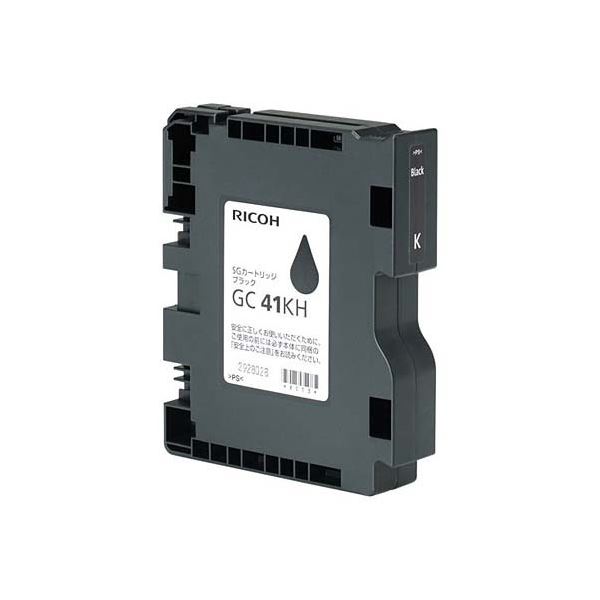 リコー SGカートリッジ GC41KHブラック Lサイズ 515825 1個 (代引不可)