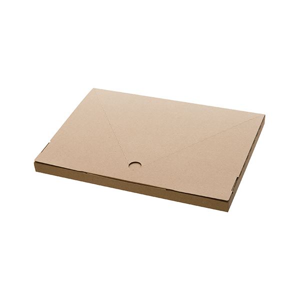 (まとめ) ヘッズ 無地コンパクト宅配ボックスW320×D20×H225mm M-TBX1 1パック（20枚） 【×10セット】 (代引不可)