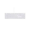 (まとめ) バッファロー USB接続 有線キーボードMacモデル ホワイト BSKBM01WH 1台 【×5セット】 (代引不可)(2)