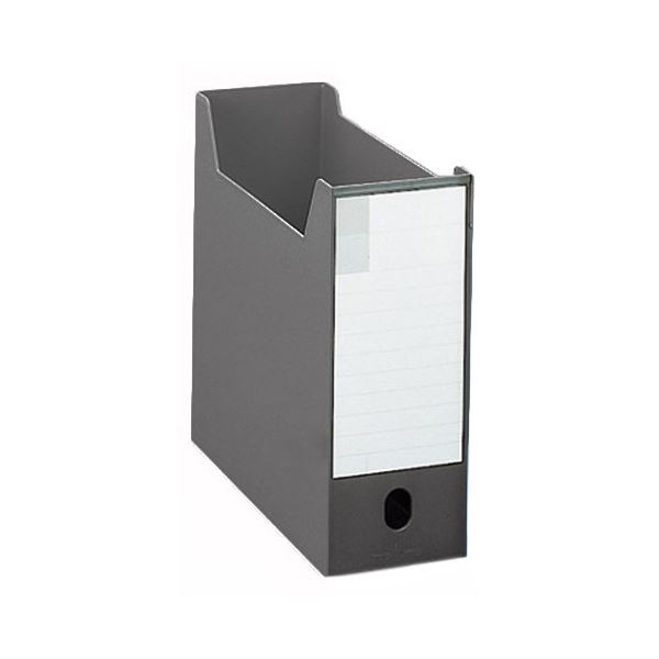 （まとめ）ライオン事務器 ボックスファイルA4ヨコ 背幅102mm ブラック BF-32M 1個 【×5セット】 (代引不可)