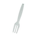 (まとめ) サンナップ 袋入りミニフォーク90mmクリア 100本入【×30セット】 (代引不可)
