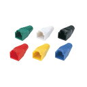 (まとめ)サンワサプライ モジュラーカバー先付けタイプ 6色各色2個 ADT-MC4 1パック(12個)【×5セット】 (代引不可)