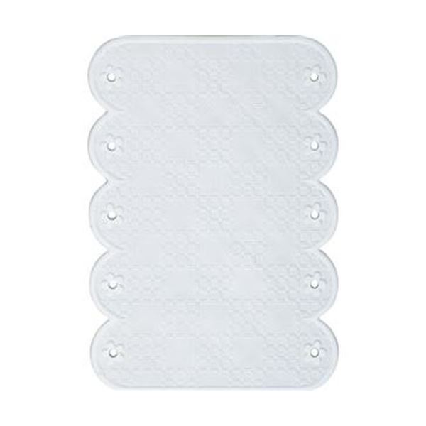 （まとめ）ワイズ スベリを防ぐ手すりマット20×28cm ホワイト BW022 1枚【×20セット】 (代引不可)