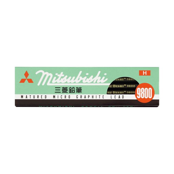 (まとめ)三菱鉛筆 六角事務用鉛筆 9800 HK9800H 1ダース(12本)【×3セット】 (代引不可)