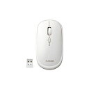 (まとめ)エレコム 薄型無線マウス ホワイト M-TM10DBWH【×3セット】 (代引不可)(2)