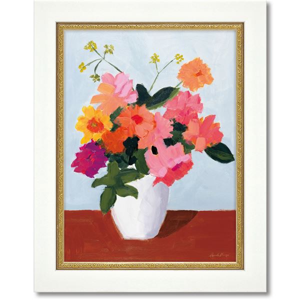 ユーパワー Gel加工 ミニアートフレーム パメラ・マンガー 「ブライトネス イン ブルーム」 (代引不可)