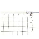 KTネット 周囲ロープ式 6人制バレーネット 日本製 【サイズ:巾100cm×長さ9.5×網目10cm】 KT6107 (代引不可)