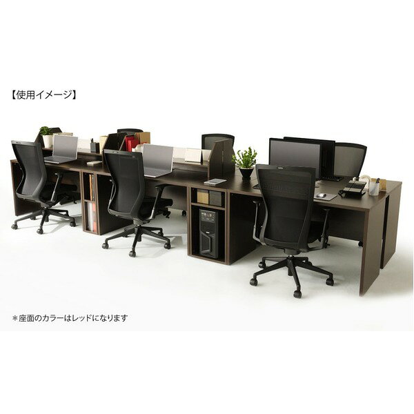 T50チェア レッド【お客様組立品】 (代引不可)