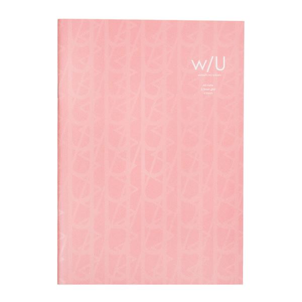 (まとめ) W/Uシリーズ ノート ピンク 