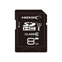 (まとめ) ハイディスク SDHCカード 8GBclass10 UHS-I対応 HDSDH8GCL10UIJP3 1枚 【×10セット】 (代引不可)
