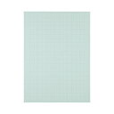 (まとめ) TANOSEE 模造紙(プルタイプ) 本体 788×1085mm 50mm方眼 ブルー 1ケース(20枚) 【×10セット】 (代引不可)