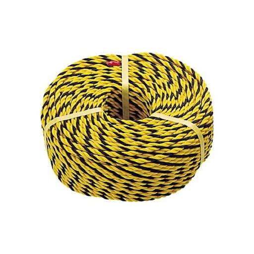 TRUSCO 標識ロープ 3つ打 線径7.5mm×長さ200m R-9200T 1巻 TRUSCO 標識ロープ 3つ打 線径7.5mm×長さ200m R-9200T 1巻
