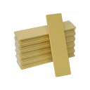 (まとめ) 日本統計機 マグネット式片面名札 22×82mm 黄 S25-1Y 1パック(10枚) 【×5セット】【送料無料】 (代引不可)