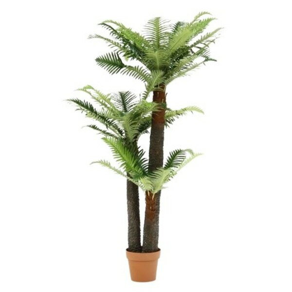 観葉植物 造花 約幅90cm シダ 7号鉢対応 43 52678 インテリアグリーン リビング 店舗 ショップ お店 (代引不可)