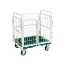 TRUSCO 折りたたみ式網台車 アミーゴカーゴ 600×800mm AMG-1 1台 完成品(4)