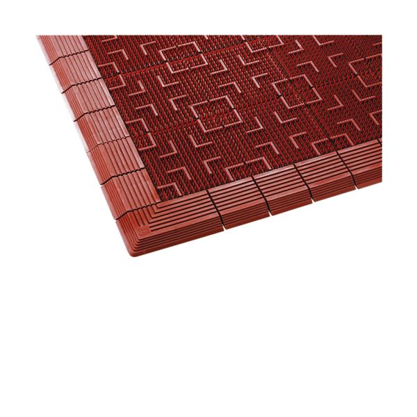 (まとめ）テラモト 屋外用マット テラロイヤルマット 600×900mm 茶 MR-050-040-4 1枚【×3セット】 (代引不可)