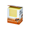 (まとめ) 3M ポストイット エコノパック ノート 再生紙 75×100mm イエロー 6571-Y20 1パック(12冊) 【×5セット】 (代引不可)