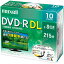 Maxell 録画用 DVD-R DL 片面2層 2-8倍速 10枚パック 5mmプラケースワイドプリンタブル(ホワイト) DRD215WPE.10S (代引不可)