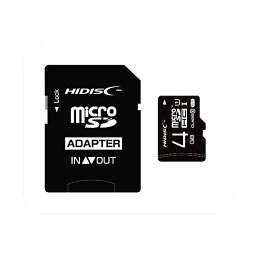 （まとめ）ハイディスク microSDHCカード4GB class10 UHS-I対応 SD変換アダプター付き HDMCSDH4GCL10UIJP3 1枚【×5セット】 (代引不可)