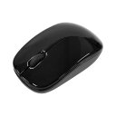(まとめ) HIDISC 無線 2.4GHz ワイヤレス静音マウス ブラック HDMSW-7091BK 【×2セット】 (代引不可)(2)