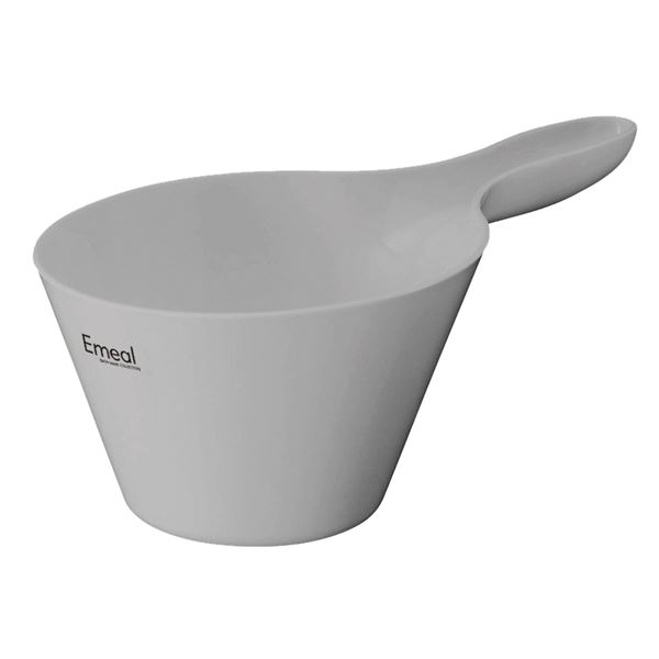 〔まとめ〕 手桶 風呂桶 約幅27.1cm 容量約950ml グレー 3個セット 抗菌 フック穴付き Emeal エミール 手おけ 浴室 風呂 (代引不可)