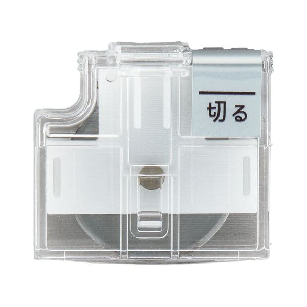 （まとめ）プラス スライドカッター ハンブンコ用替刃 直線 PK-800H1 1個 【×10セット】 (代引不可)