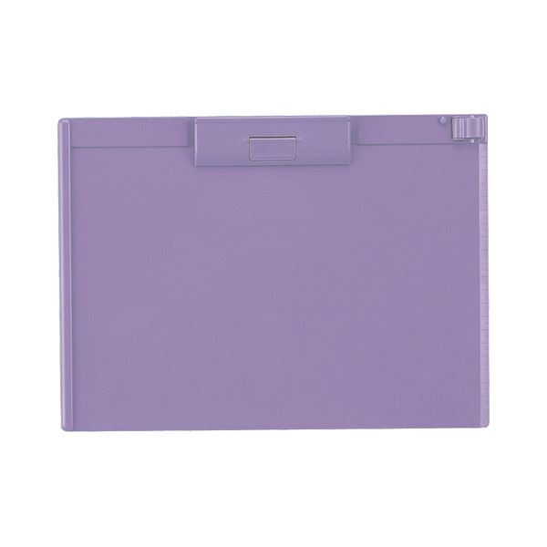 (まとめ) リヒトラブ クリップボード A4ヨコ ブルーバイオレット A-987U-23 1枚 【×30セット】 (代引不可)