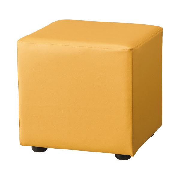 アーバン キューブソファ 抗菌タイプ オレンジ LG005 MP-6 1台 (代引不可)