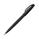 (まとめ) ぺんてる 水性サインペン 黒S520-AD 1カートン(10本) 【×5セット】 (代引不可)(3)