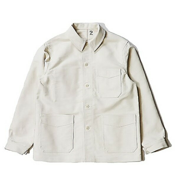 フランス軍 モールスキンジャケット レプリカ ナチュラル 2（Lサイズ） (代引不可)