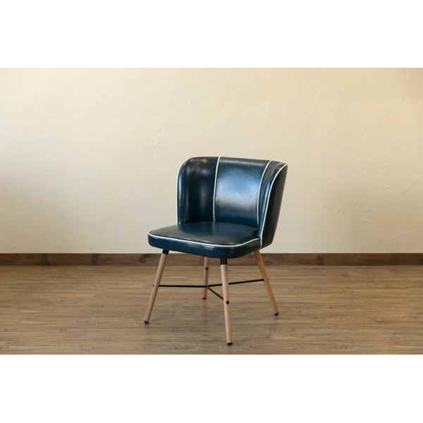 Donovanダイニングチェア ブルー（BL） (代引不可)