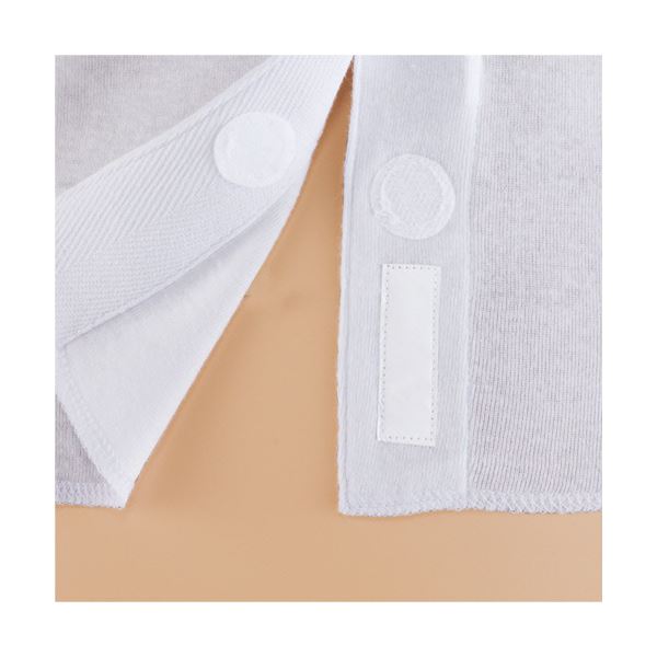 （まとめ）オオサキメディカル プラスハートワンタッチ肌着 前開き 七分袖 紳士用 M グレー 74811 1枚【×2セット】 (代引不可)