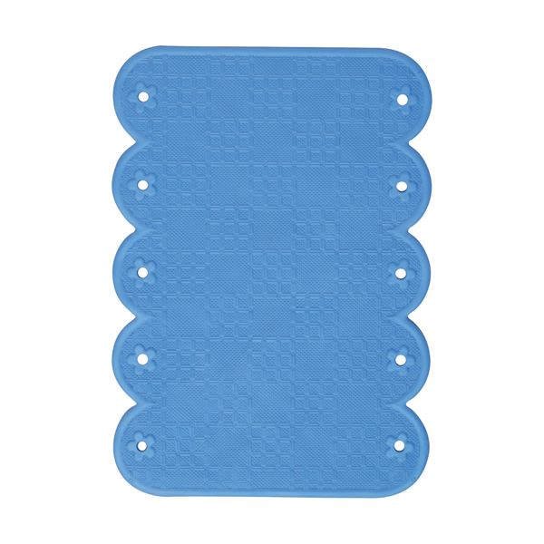 （まとめ）ワイズ スベリを防ぐ手すりマット20×28cm ブルー BW022 1枚【×10セット】 (代引不可)