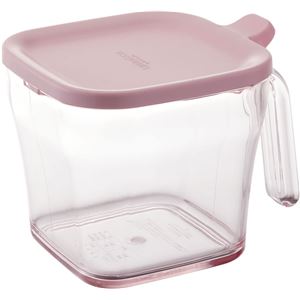 【30個セット】 クックポット/調味料入れ 【レギュラー ピンク 720ml】 計量スプーン付き リス リベラ..