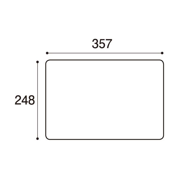 （まとめ）蝶プラ工業 プルアップトレー#3525（約360×250×17mm）ワイン 1枚【×5セット】 (代引不可) rcmd-35325681 リコメン堂 サンプル画像2