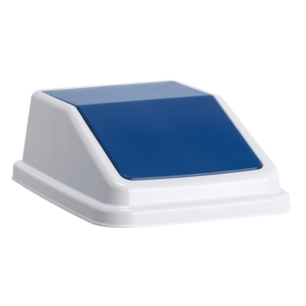 テラモト エコ分別トラッシュペール W40 フタ 紺 あきかん （本体別売り） (代引不可)