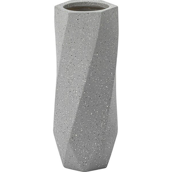 傘立て アンブレラスタンド 幅16cm グレー 陶器製 玄関 エントランス 入口 店舗 ショップ インテリア雑..