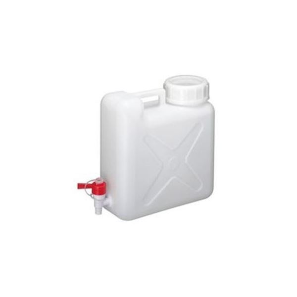 ポリ活栓付平角缶(広口タイプ) 20L PH-20K (代引不可)