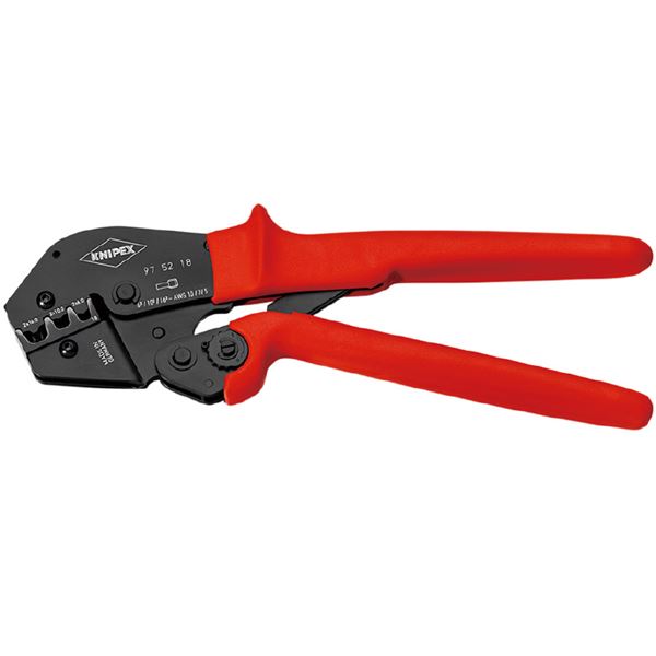 KNIPEX クニペックス 圧着ペンチ 9752-18 (代引不可)