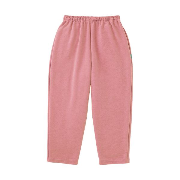 トンボ らくらくストレートパンツリップルウエーブ防縮ニット ピンク M CR856-14 1着 (代引不可)