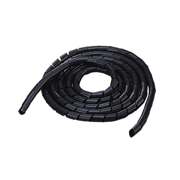 (まとめ) エレコム ケーブルスパイラルチューブ内径9mm 長さ2m ブラック BST-9BK 1本 【×30セット】 (代引不可)のサムネイル