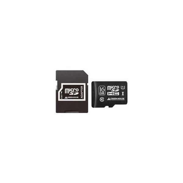 (ޤȤ˥꡼ϥ microSDHC 16GB UHS-I Class10 ɿ SDHCѴץ GH-SDMRHC16GU 1ڡ3åȡ (Բ)