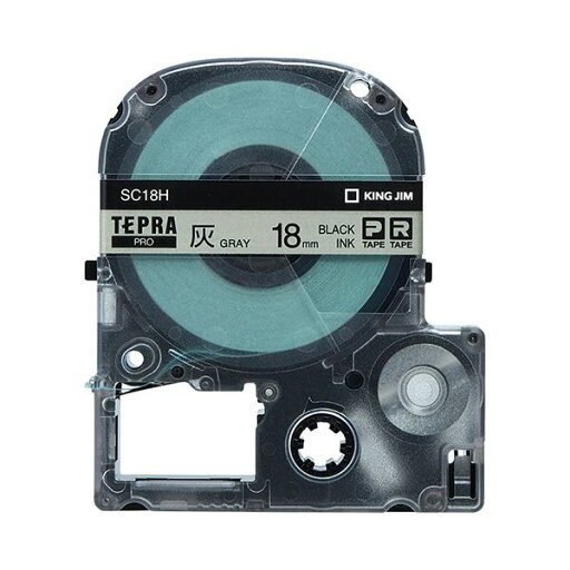 (まとめ) キングジム テプラ PRO テープカートリッジ パステル 18mm 灰色/黒文字 SC18H 1個 【×10セット】 (代引不可) (まとめ) キングジム テプラ PRO テープカートリッジ パステル 18mm 灰色/黒文字 SC18H 1個 【×10セット】 (代引不可)