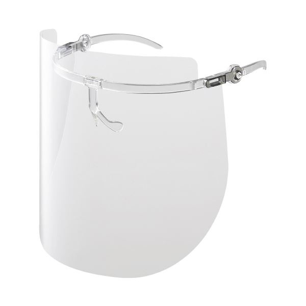 (まとめ) プラス メガネタイプ フェイスシールド 3枚入 FG030F 【×5セット】 (代引不可)