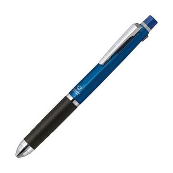 （まとめ）ゼブラ 多機能ペン デルガード+2C（軸色：ブルー）P-B2SA85-BL 1本【×10セット】 (代引不可)