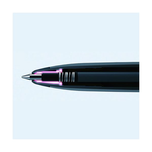 （まとめ）ゼブラ 油性ボールペン ブレン 0.5mm 青（軸色：白）BAS88-BL 1本【×30...