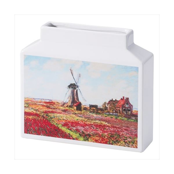 ミュージアムアートフラワーベースM モネ Champ de tulipes K20508924 (代引不可)