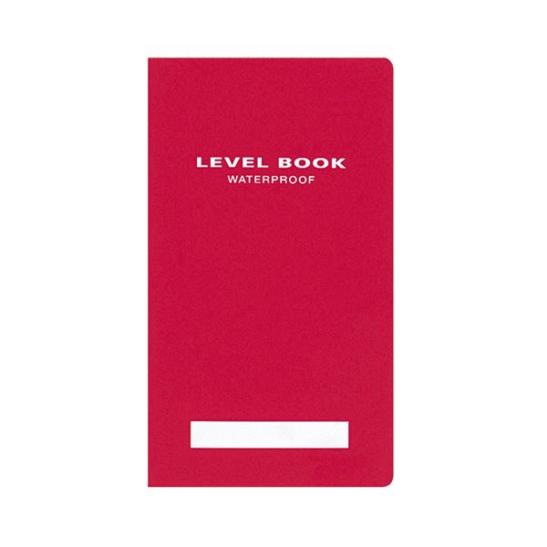 (まとめ) コクヨ 測量野帳（ブライトカラー） 耐水・PP表紙 レベル 30枚 赤 セ-Y31R 1冊 【×30セット】 (代引不可)