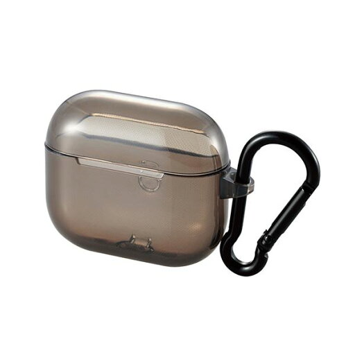 エレコム AirPods (第3世代)用カラビナ付きソフトケース ブラック AVA-AP3UCBK (代引不可) エレコム AirPods (第3世代)用カラビナ付きソフトケース ブラック AVA-AP3UCBK (代引不可)