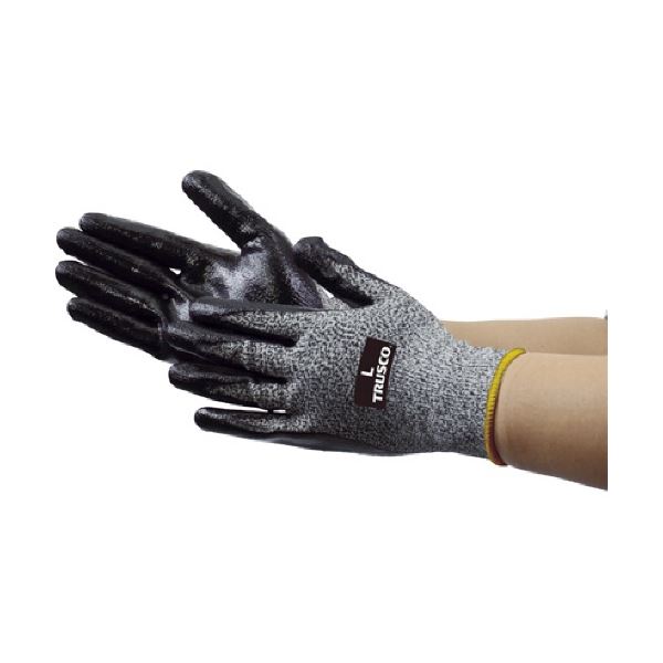 (まとめ) TRUSCO 耐切創手袋 NBR #3 M TCRG-3NBR-M 1双 【×3セット】【送料無料】 (代引不可)